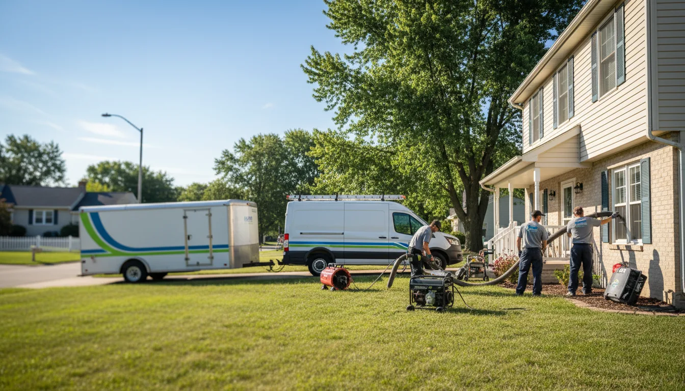 Flooded Basement Restoration And Cleanup With Repair in Malta Bend, MO near me